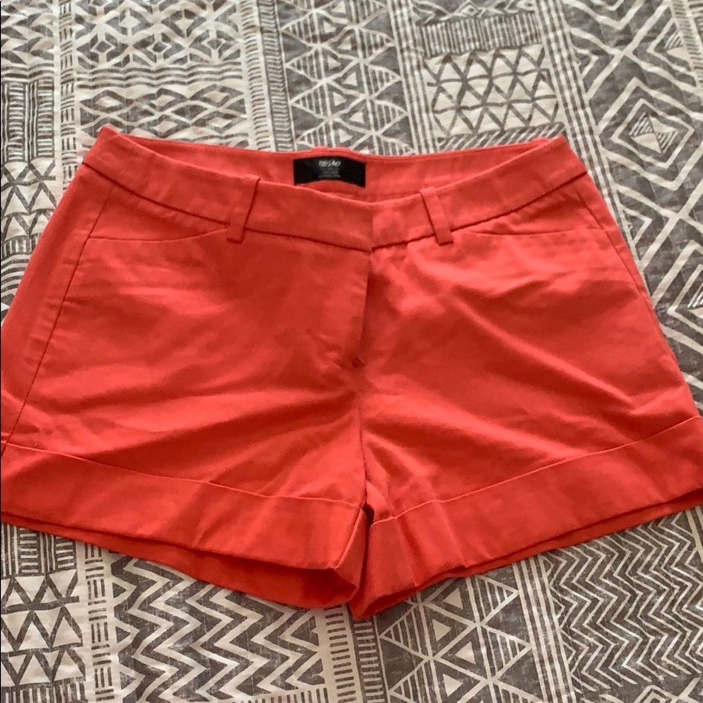 Coral Orange Shorts